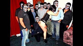 Play Attention! public gangbang extremely exciting with danna hot