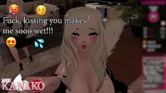 play ¡¡¡Que se joda Kanako, la Catgirl hentai con su vestido ajustado !!!