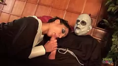Play Blonde MILF's Group Sex Mission with Pussy-Licking Brunettes